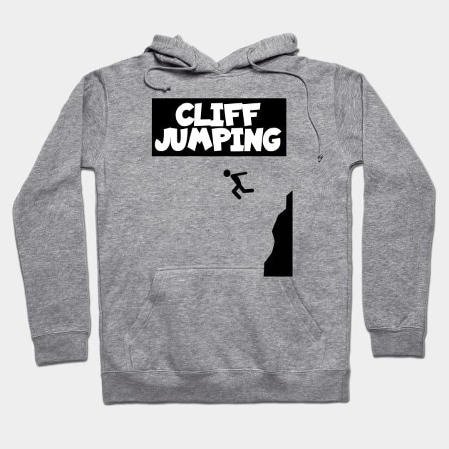 Cliff jumping Hoodie by maxcode